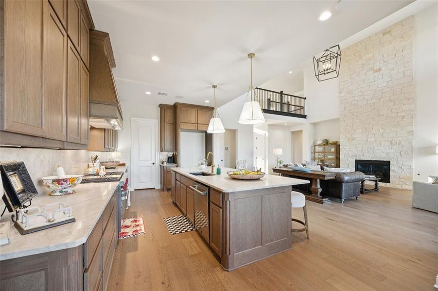 Furnished interior view inside a new home in , Frisco (Image 15).