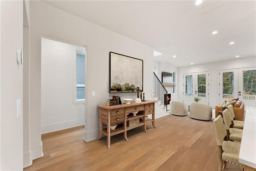 Furnished interior view inside a new home in , Chattahoochee Hills (Image 8).