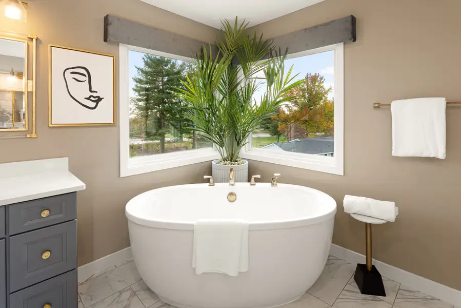 Representative furnished interior of a home built from the Pearson by Fischer Homes in Leeland Farms, Fuquay Varina (Image 17).