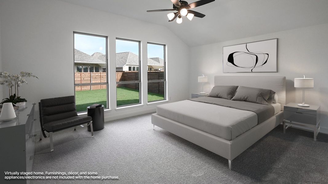 Furnished interior view inside a new home in Juniper Springs, Lockhart (Image 6).