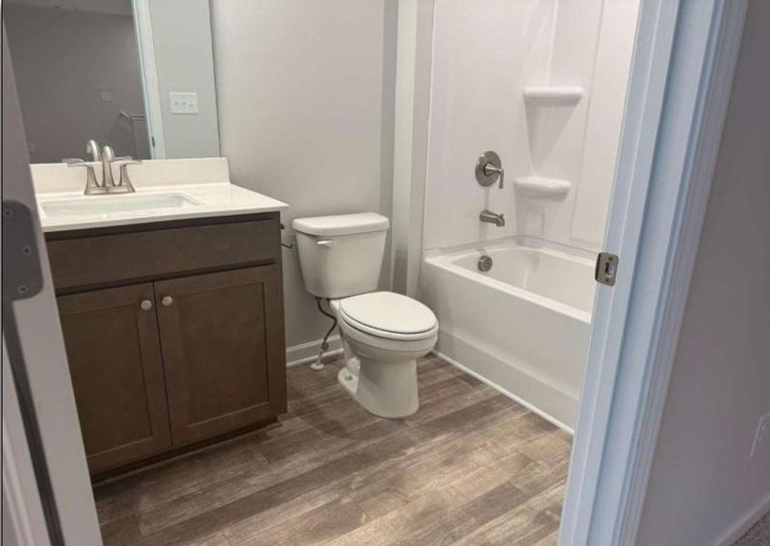 Furnished interior view inside a new home in Silver Leaf, Dawsonville (Image 6).