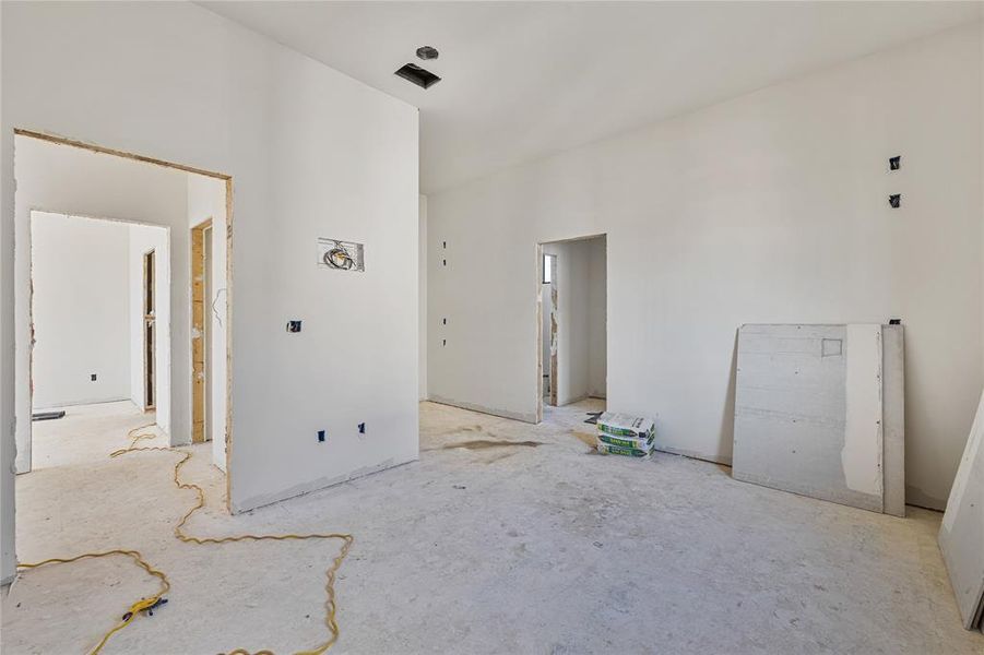 In-progress construction of a new home in , Iredell, TX (Image 16).