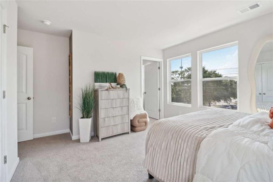 Furnished interior view inside a new home in Overlook at Peachtree Corners, Peachtree Corners (Image 5).