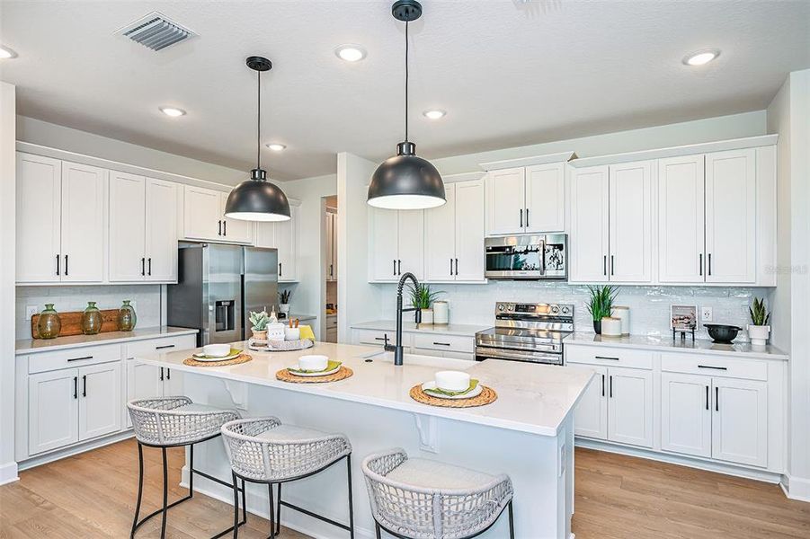 Furnished interior view inside a new home in , Kissimmee (Image 13).