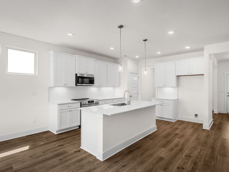 Furnished interior view inside a new home in Woods Crossing, Gallatin (Image 8).
