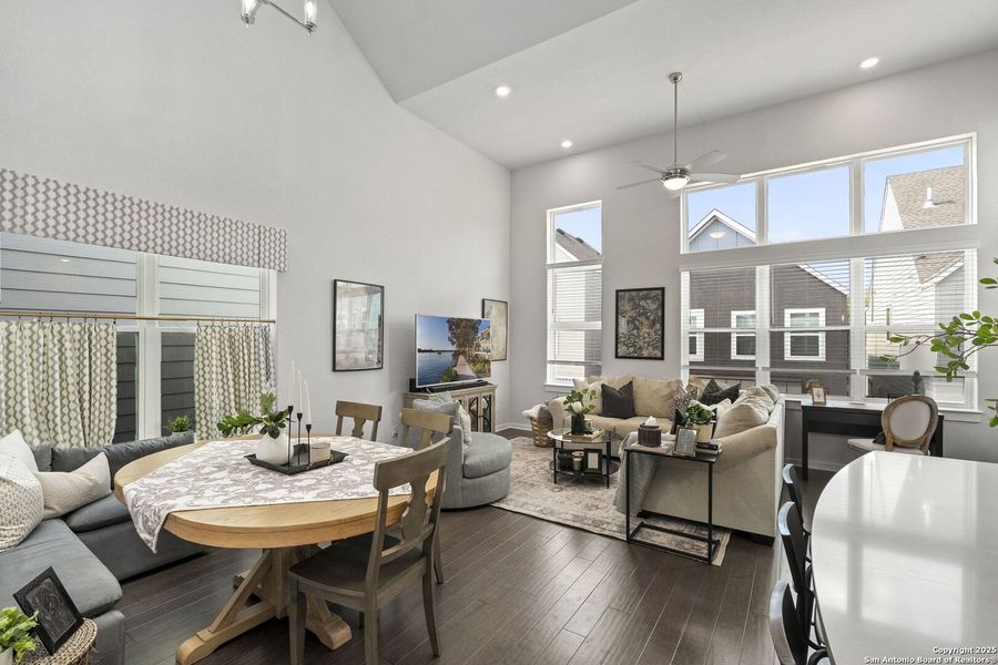 Furnished interior view inside a new home in The Enclave at Whitby, San Antonio (Image 14). Furnished interior view inside a new home in The Enclave at Whitby, San Antonio (Image 14).