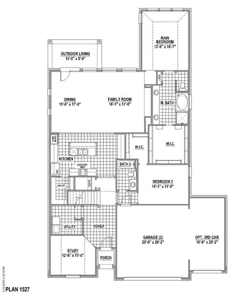 Plan 1527 1st Floor (3C) Plan 1527 1st Floor (3C)