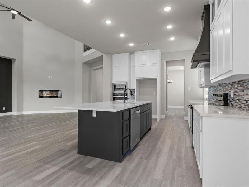 Furnished interior view inside a new home in , Denison (Image 11). Furnished interior view inside a new home in , Denison (Image 11).