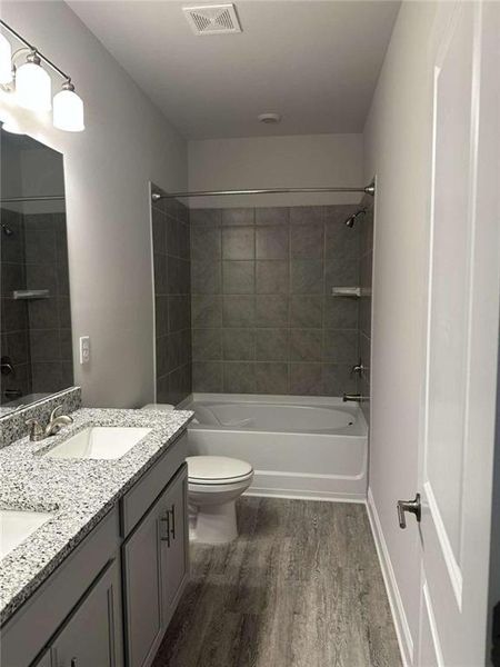 Furnished interior view inside a new home in , South Fulton (Image 3).