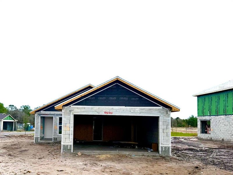 In-progress construction of a new home in , St. Cloud, FL (Image 9).