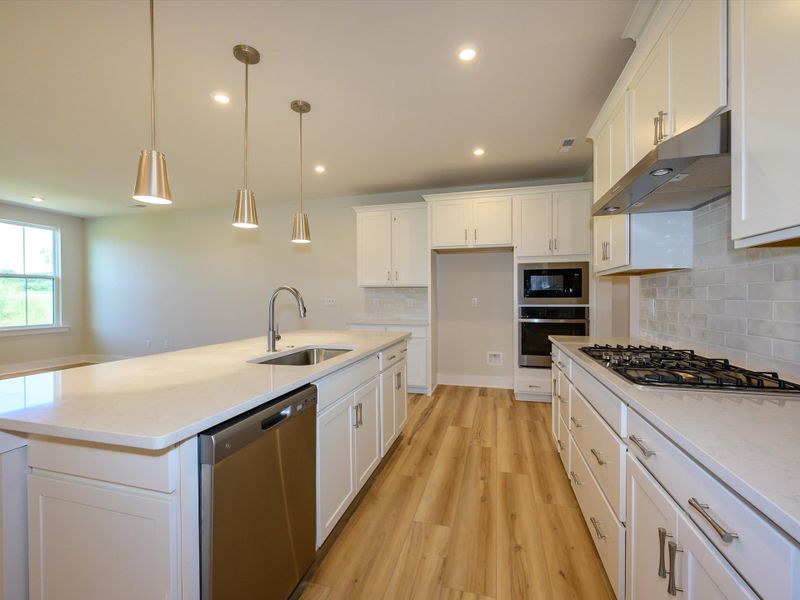Furnished interior view inside a new home in Seven Oaks, Belmont (Image 6).
