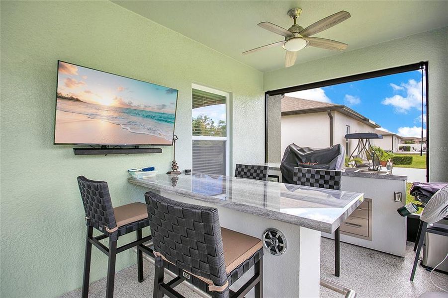 Furnished interior view inside a new home in , Deltona (Image 17).