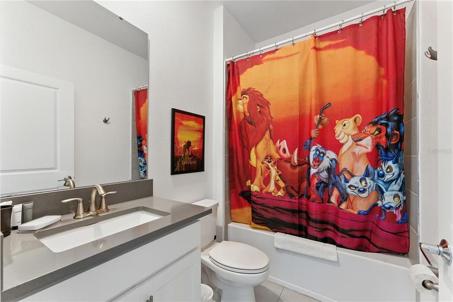 Furnished interior view inside a new home in , Davenport (Image 49).