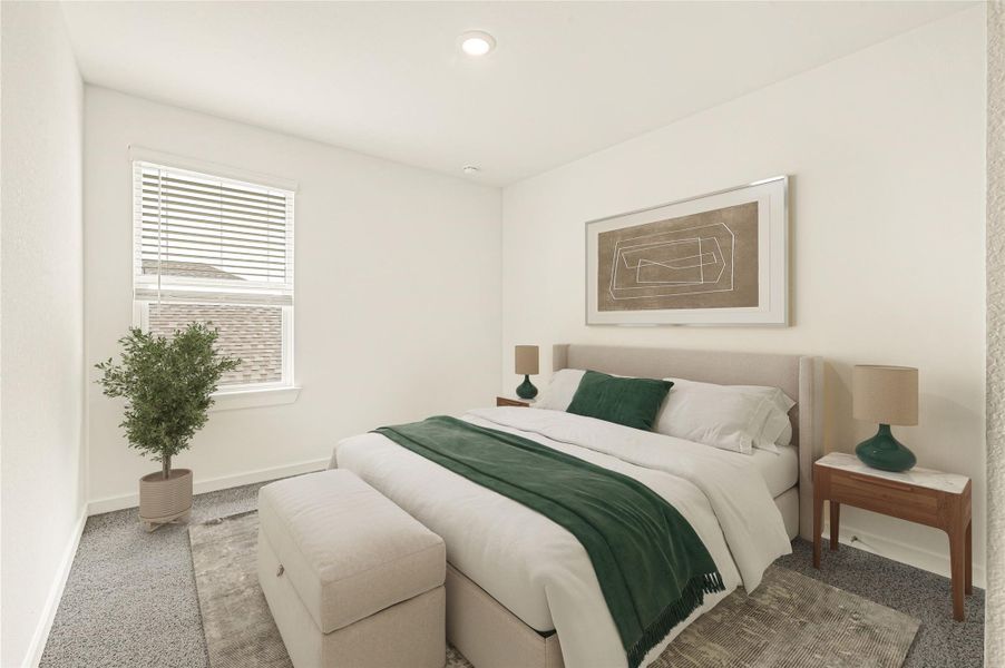 Furnished interior view inside a new home in Holly Ridge, Rosenberg (Image 14).