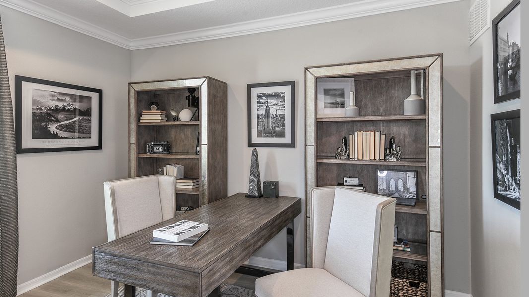 Representative furnished interior of a home built from the Sand Key by Taylor Morrison in Park East at Azario, Lakewood Ranch (Image 50).
