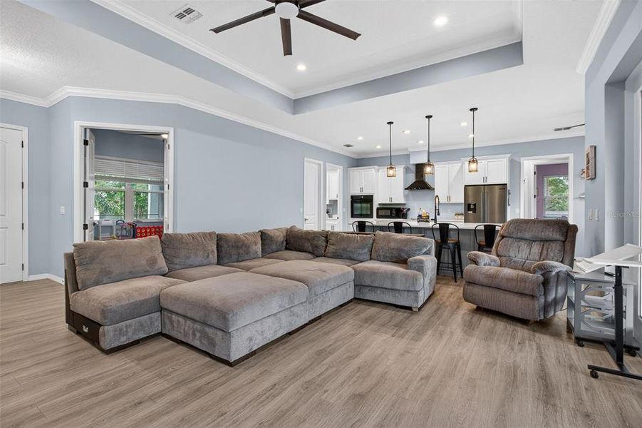 Furnished interior view inside a new home in , Largo (Image 5).