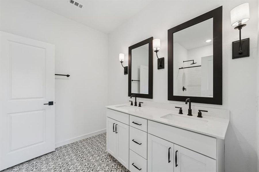 Furnished interior view inside a new home in Aspire at Noble Ridge, Howe (Image 8). Furnished interior view inside a new home in Aspire at Noble Ridge, Howe (Image 8).