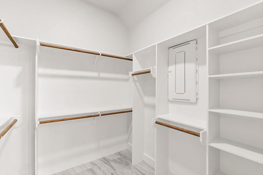 Huge walk in closet!