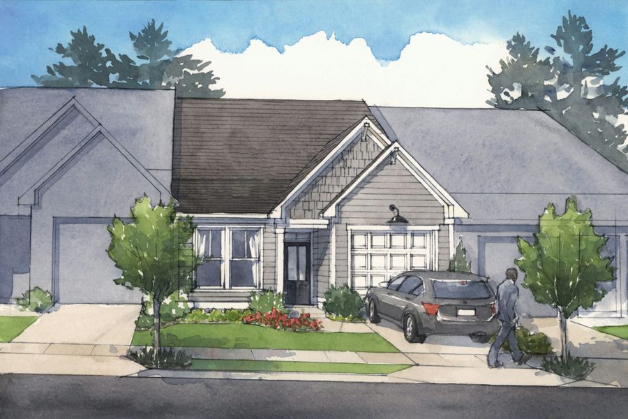 Representative rendering of the exterior for the The Mimosa by Windsong Properties (Image 6).