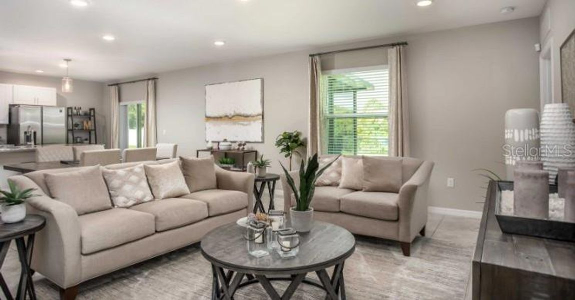 Furnished interior view inside a new home in Spring Hill, Spring Hill (Image 9).