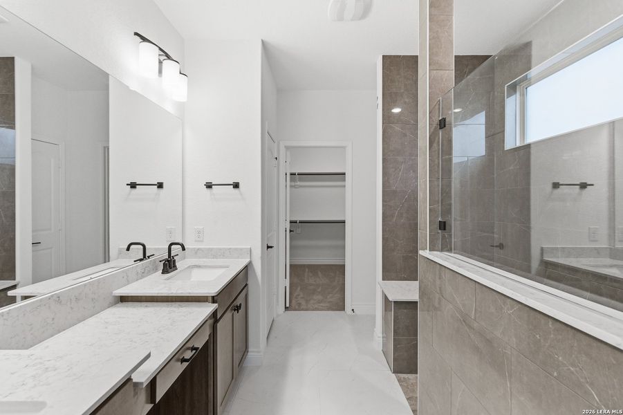 Furnished interior view inside a new home in Davis Ranch, San Antonio (Image 7).