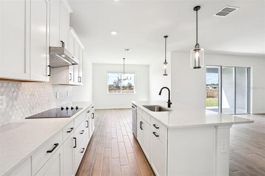 Furnished interior view inside a new home in Two Rivers - Signature Series, Zephyrhills (Image 11). Furnished interior view inside a new home in Two Rivers - Signature Series, Zephyrhills (Image 11).