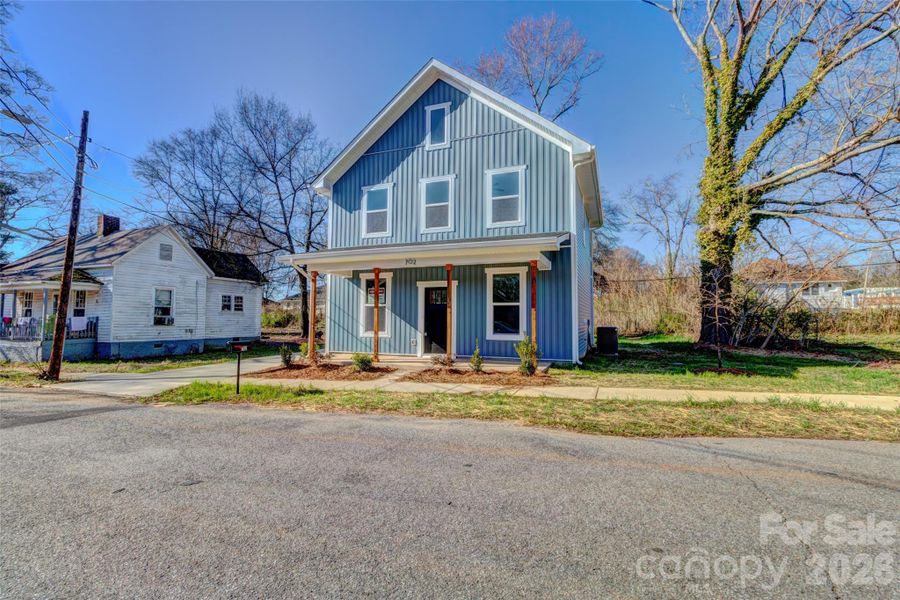 Front exterior of a new home in , Shelby, NC, highlighting curb appeal (Image 2). Front exterior of a new home in , Shelby, NC, highlighting curb appeal (Image 2).