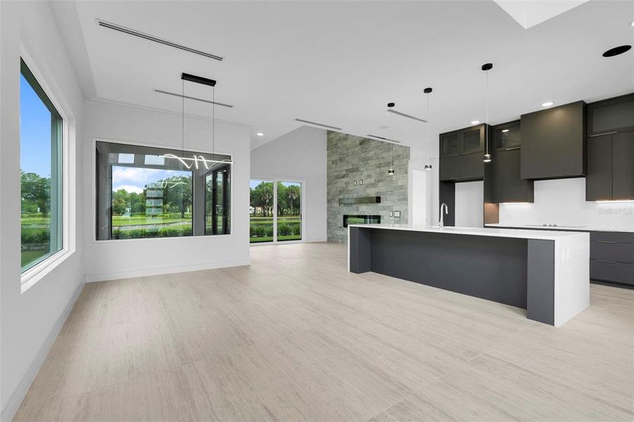 Spacious, unfurnished interior of a new home in Hampton Green at Providence, Davenport (Image 51).