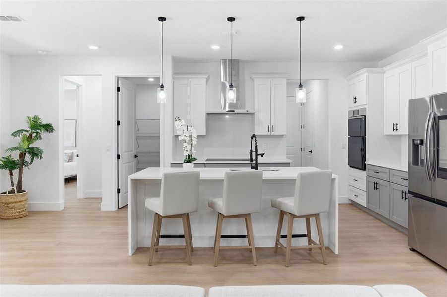 Furnished interior view inside a new home in , Orlando (Image 14).