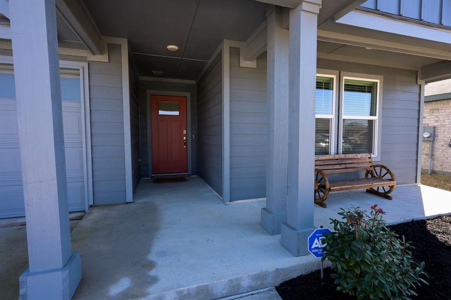 Covered Front Porch