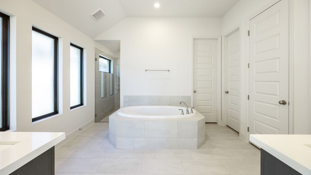Furnished interior view inside a new home in Flora, Hutto (Image 8).