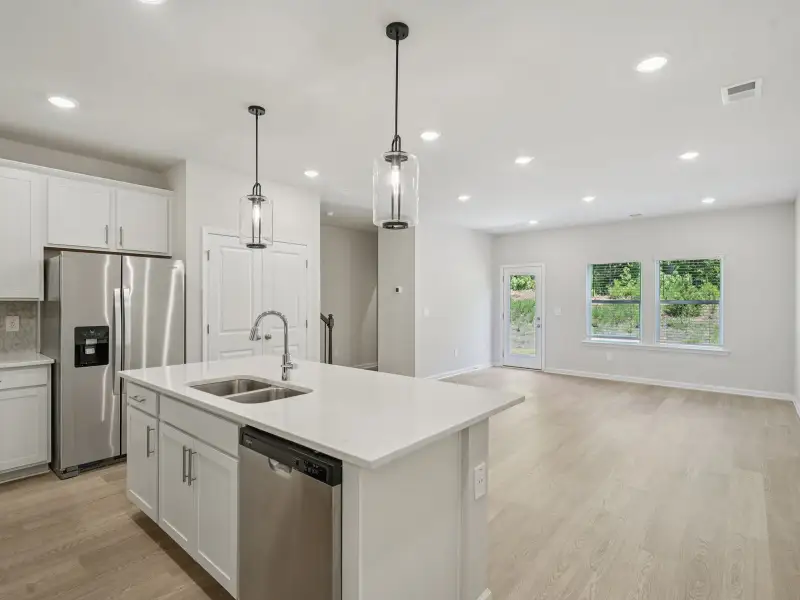 Furnished interior view inside a new home in Artisan Walk, Lawrenceville (Image 5).