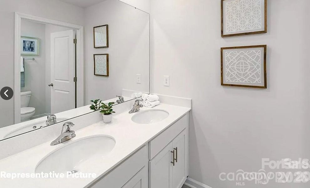 Furnished interior view inside a new home in Brinkley Ridge, Kings Mountain (Image 27).