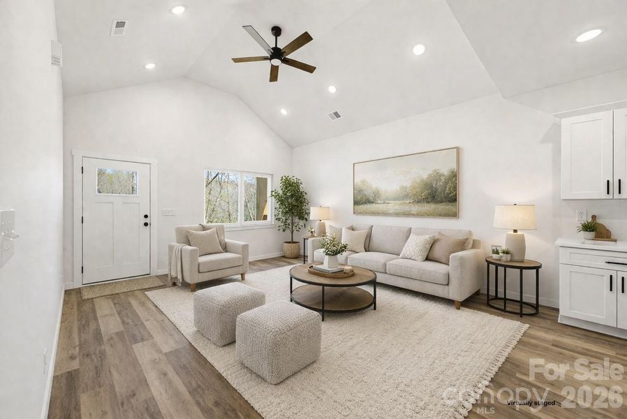 Furnished interior view inside a new home in , Hudson (Image 12).