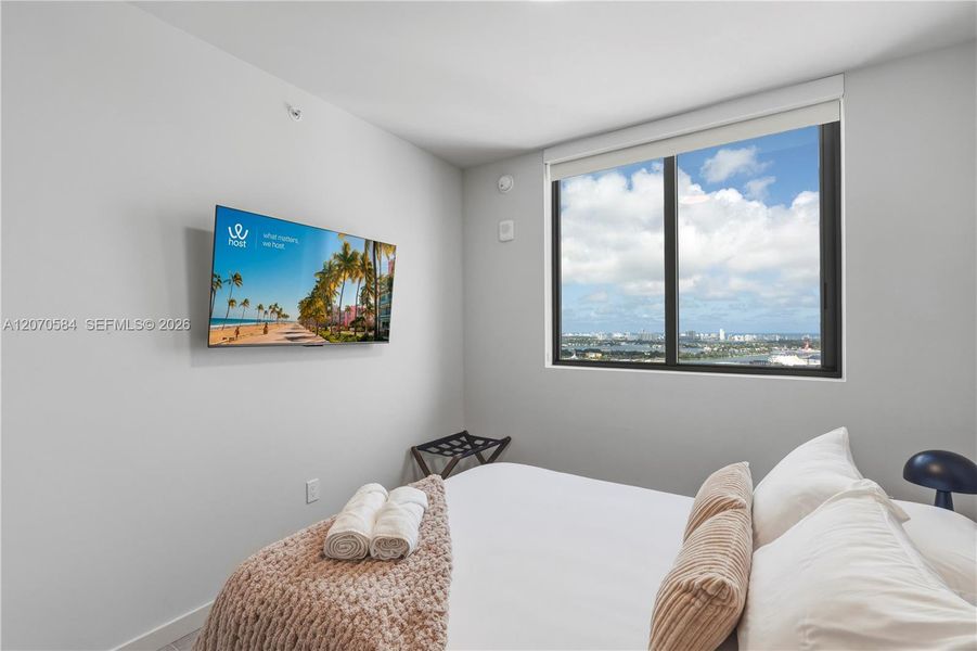 Furnished interior view inside a new home in , Miami (Image 15). Furnished interior view inside a new home in , Miami (Image 15).