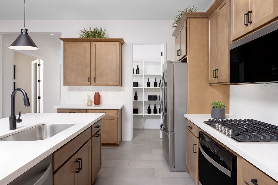 Representative furnished interior of a home built from the Cobalt by Mattamy Homes in Tyler Ranch, Buckeye (Image 6).