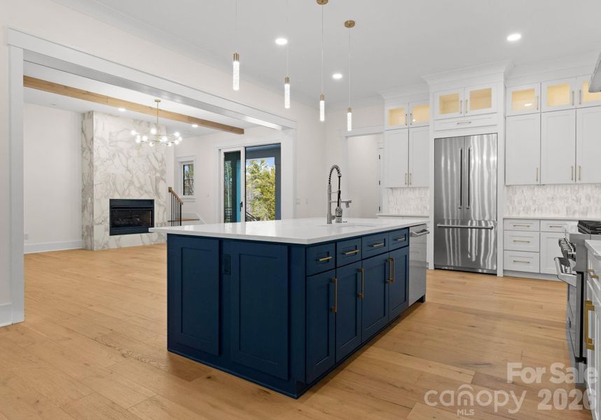 Furnished interior view inside a new home in , Mint Hill (Image 11).