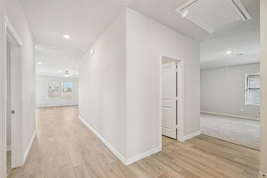 Spacious, unfurnished interior of a new home in Trails of Lavon - Signature Series, Lavon (Image 28).