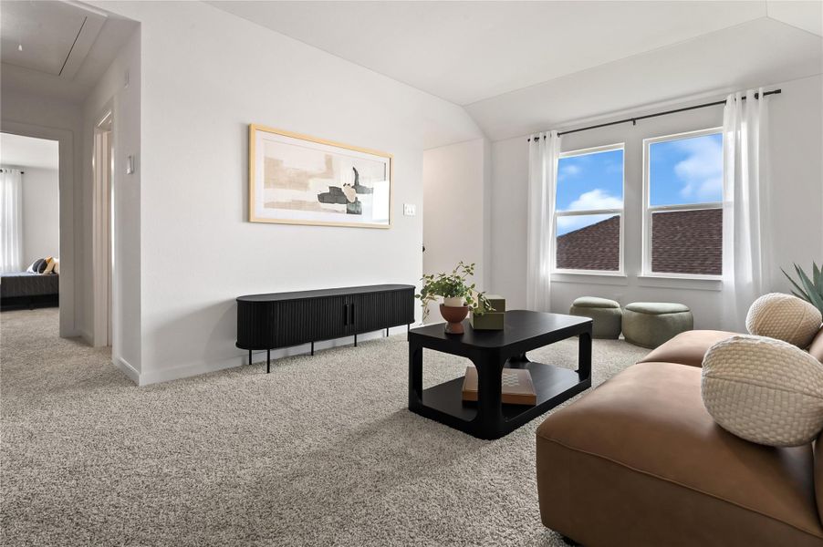 Furnished interior view inside a new home in Holly Ridge, Rosenberg (Image 42).