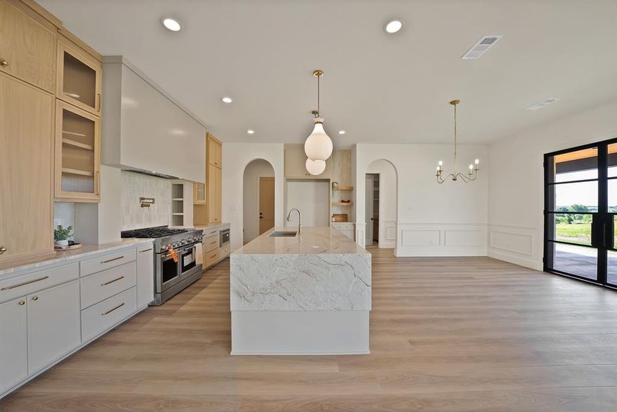 Furnished interior view inside a new home in , Weatherford (Image 9). Furnished interior view inside a new home in , Weatherford (Image 9).