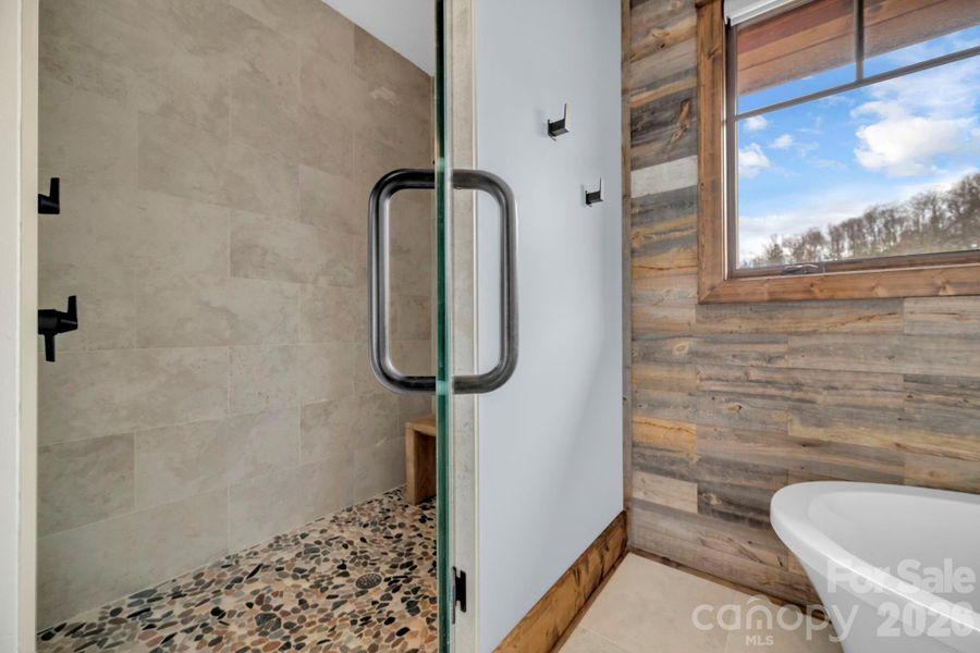 Close-up of interior finishes inside a home in , Banner Elk (Image 19).