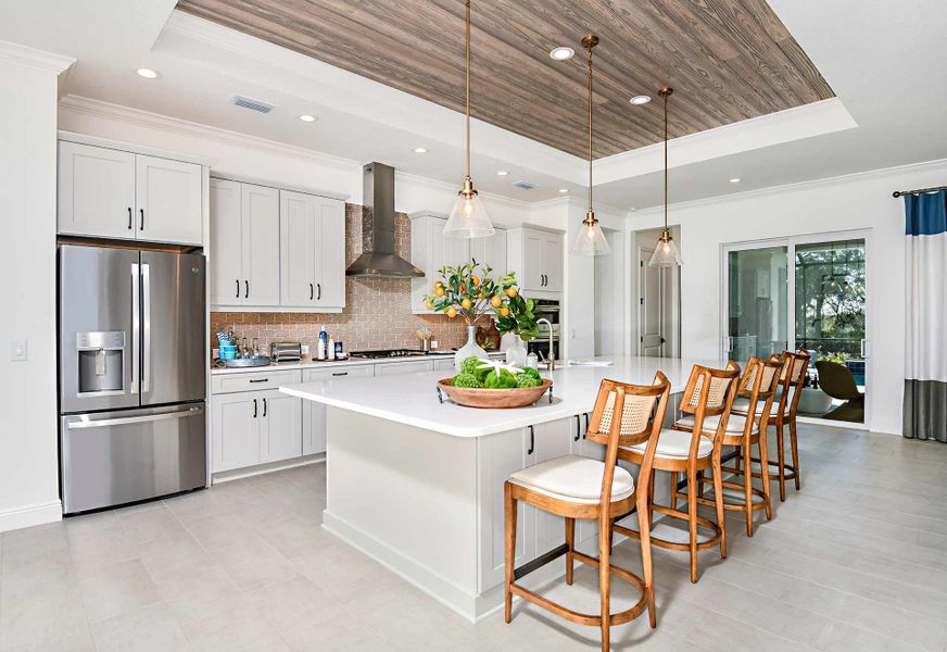 Furnished interior view inside a new home in Avelina, Venice (Image 31).