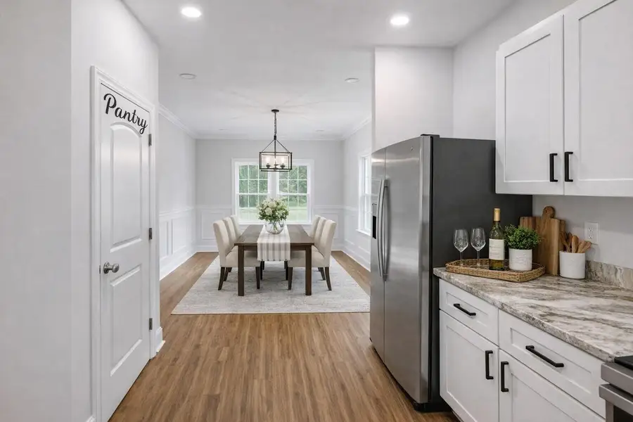 Furnished interior view inside a new home in , St. Stephen (Image 5).