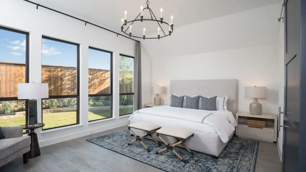 Furnished interior view inside a new home in Canyon Falls, Northlake (Image 30).