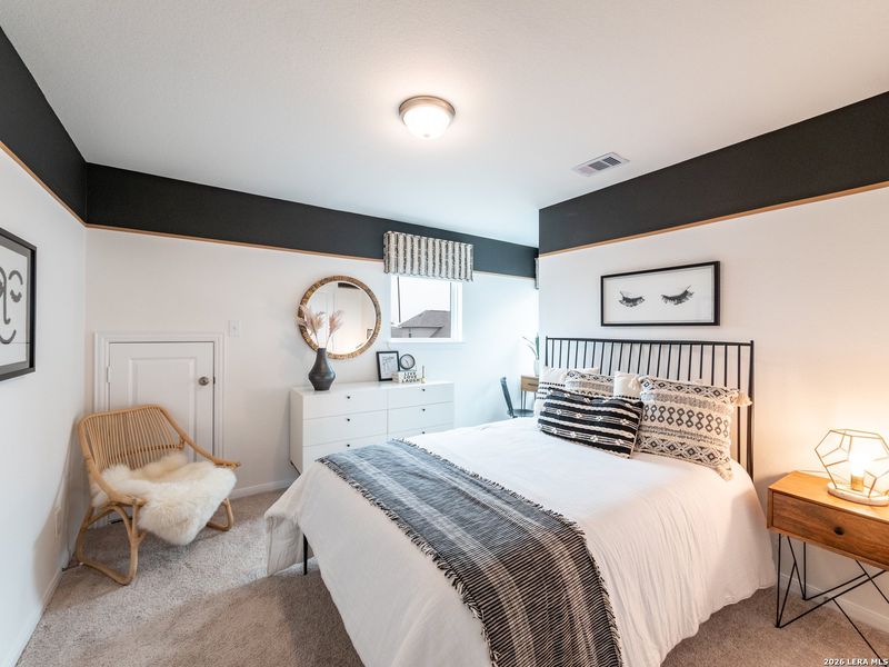 Furnished interior view inside a new home in Willow View, Converse (Image 14).