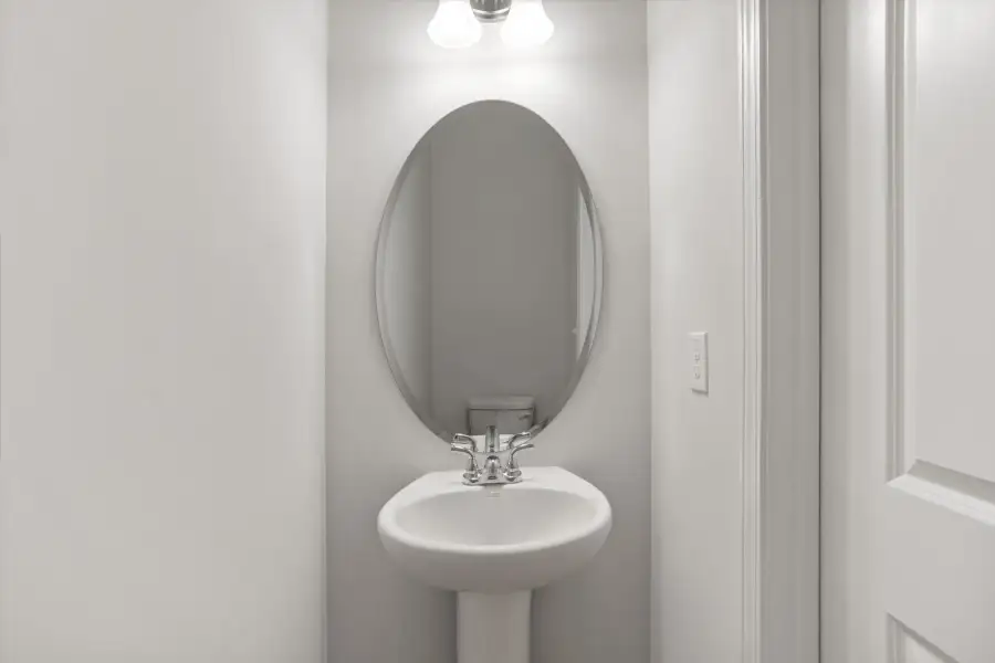 Close-up of interior finishes inside a home in West Main Townhomes, Sanford (Image 13).
