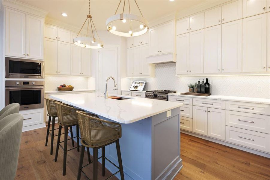 Virtual Staged Kitchen