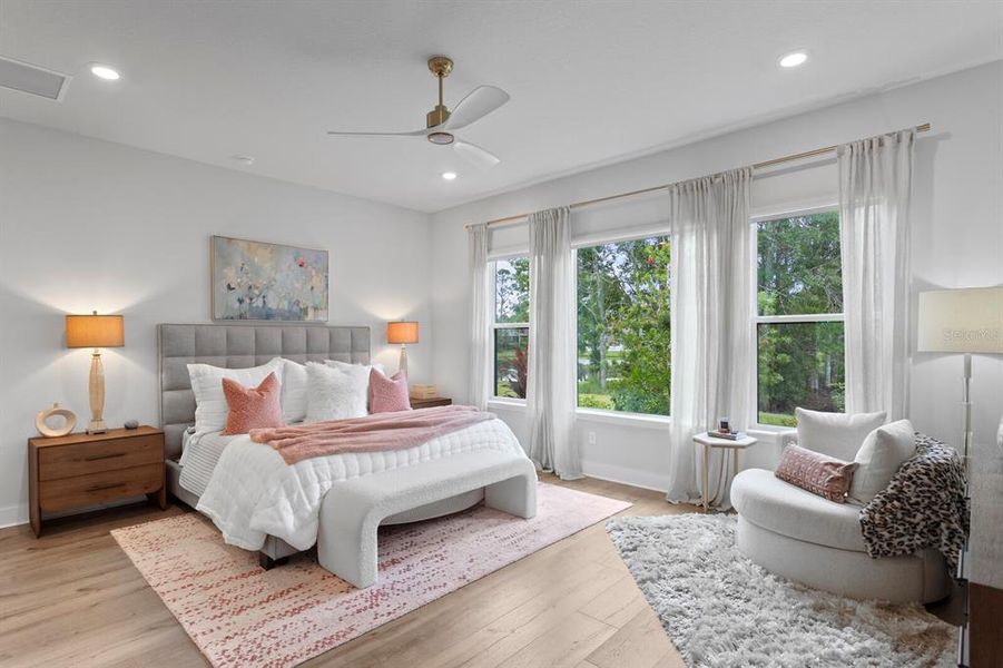 Furnished interior view inside a new home in , Odessa (Image 25).