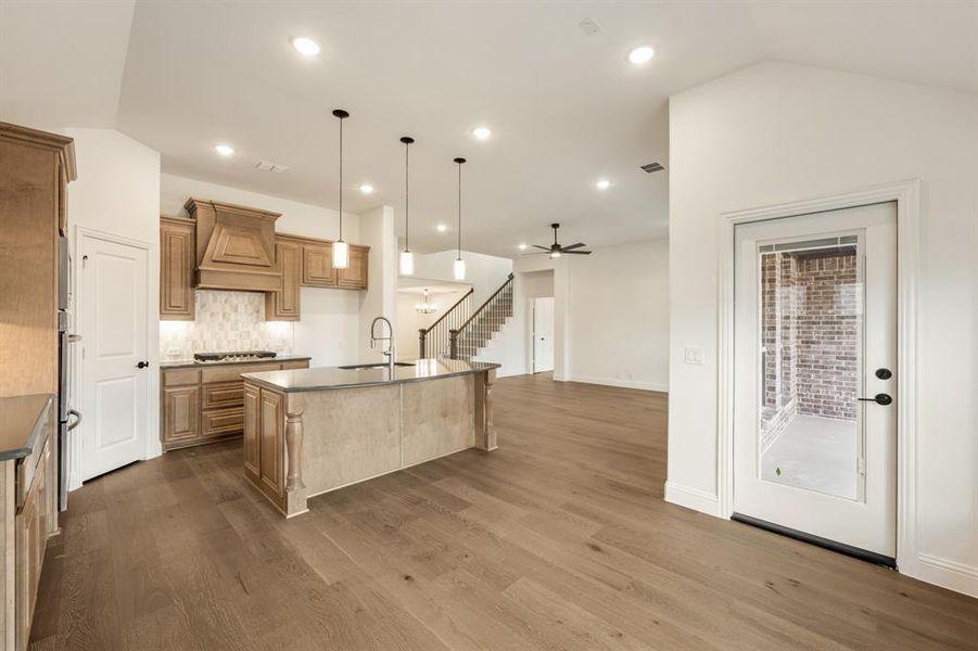 Furnished interior view inside a new home in Timberbrook, Justin (Image 10).