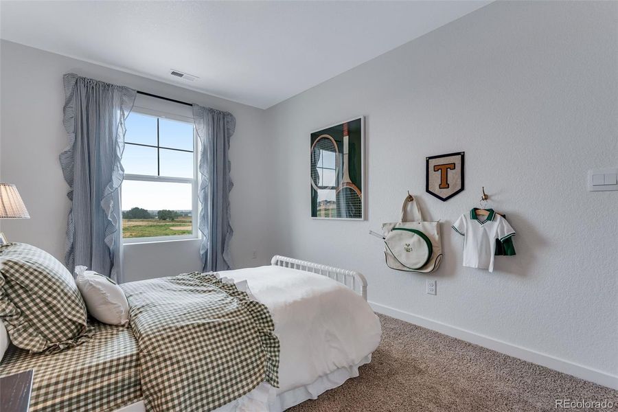 Furnished interior view inside a new home in Revere at Johnstown, Johnstown (Image 6). Furnished interior view inside a new home in Revere at Johnstown, Johnstown (Image 6).